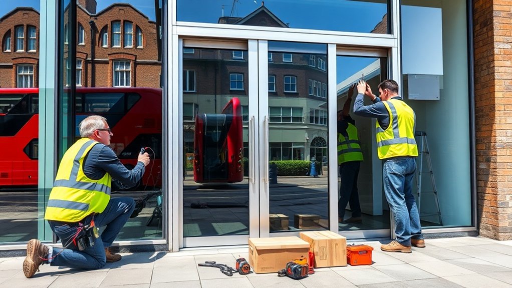 Automatic Door Installation Leighton Buzzard