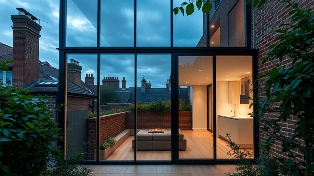 Glass Extension Walls Leighton Buzzard