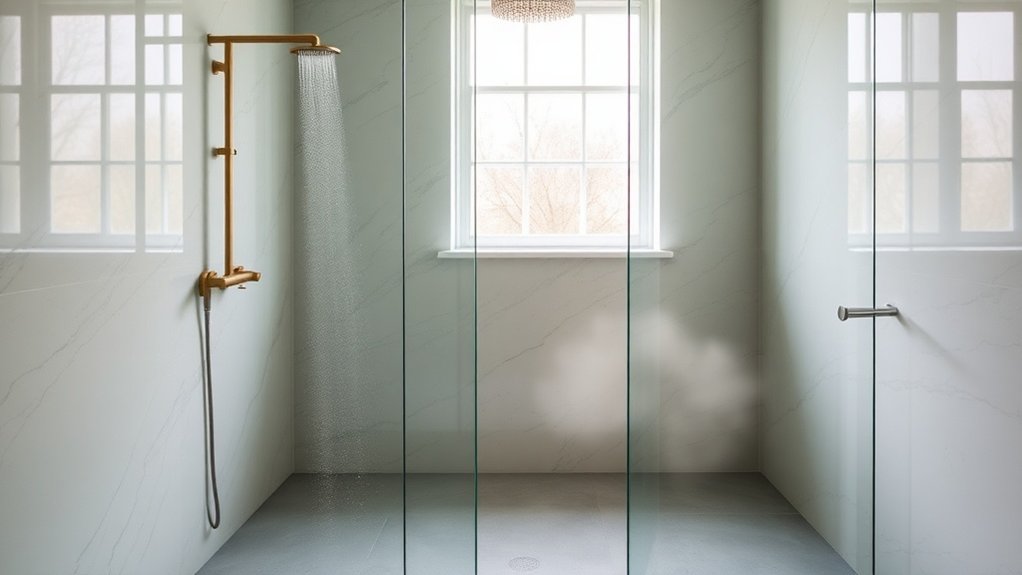 Wet Room Glass Panels Leighton Buzzard